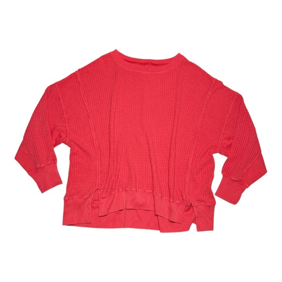 American Eagle Outfitters Sweaters - Seriously Lived in by American Eagle Medium Waffle Knit Oversized Sweater